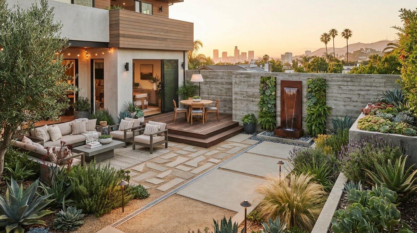 Small Backyard Design Ideas Los Angeles: Maximizing Compact Outdoor Spaces