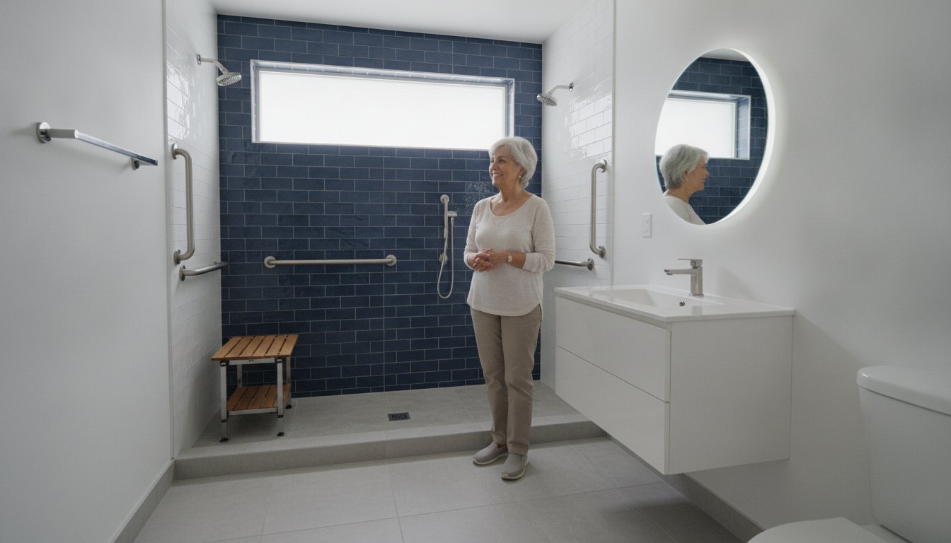 Small Bathroom Remodel Ideas for Seniors: Safety Meets Style in 2026