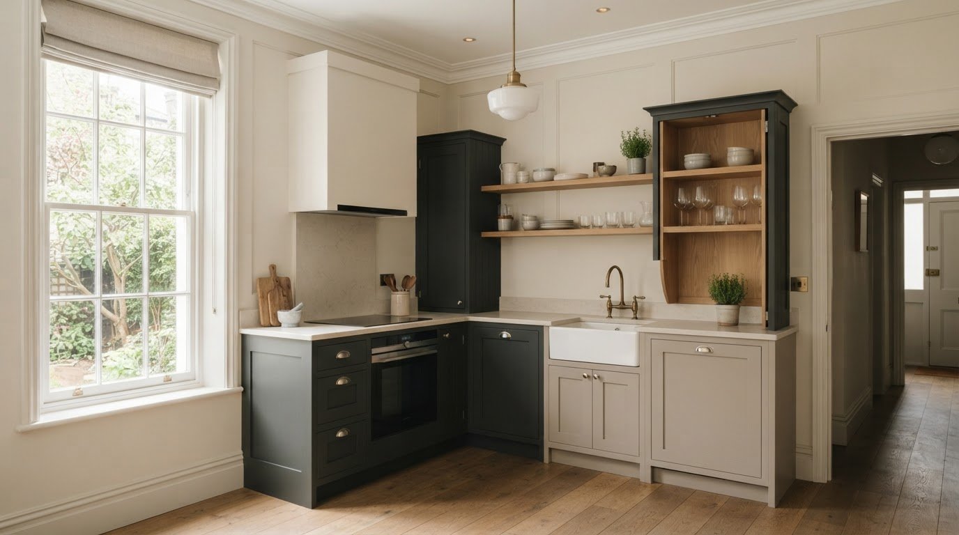 Small bespoke kitchen ideas UK: make a compact space work beautifully