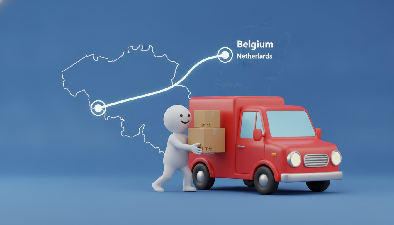 Small Move Belgium to Netherlands: The 2026 Relocation Checklist