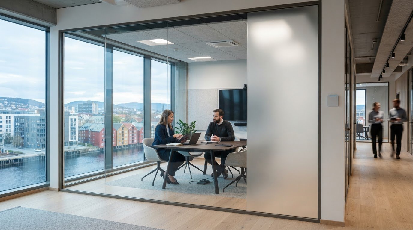 Smartfilm Trondheim: Den komplette guiden til dynamisk glass (2026)