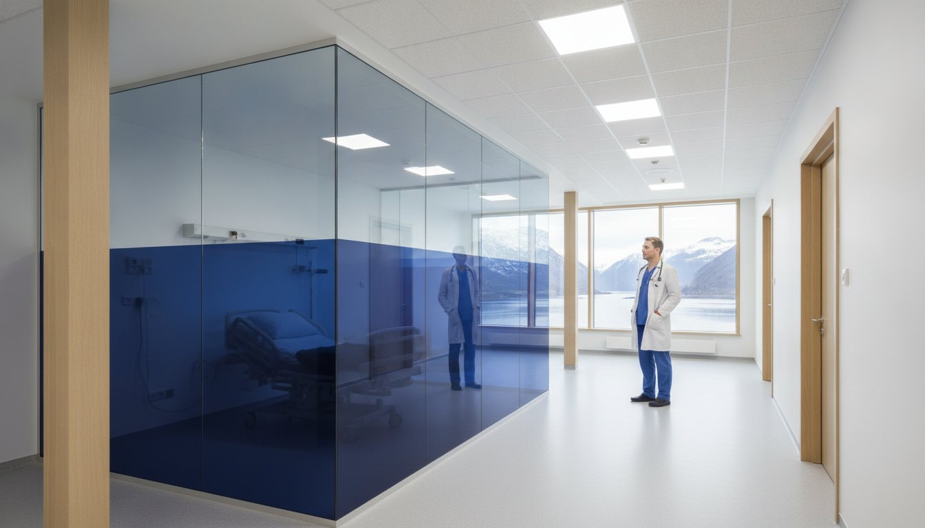 Smartglass for helsesektoren: Bedre hygiene og full diskresjon (2026)