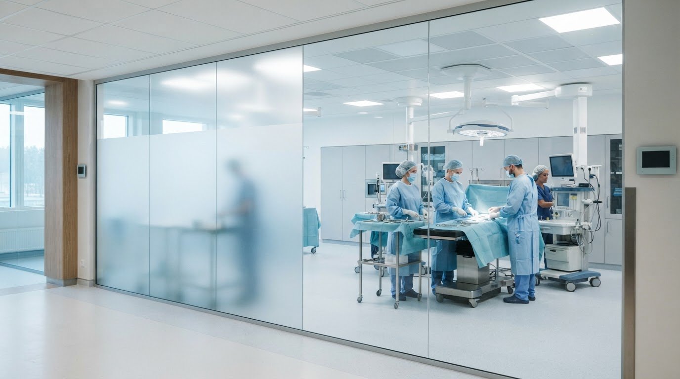 Smartglass i operasjonssaler: Slik vurderer du fleksibel skjerming