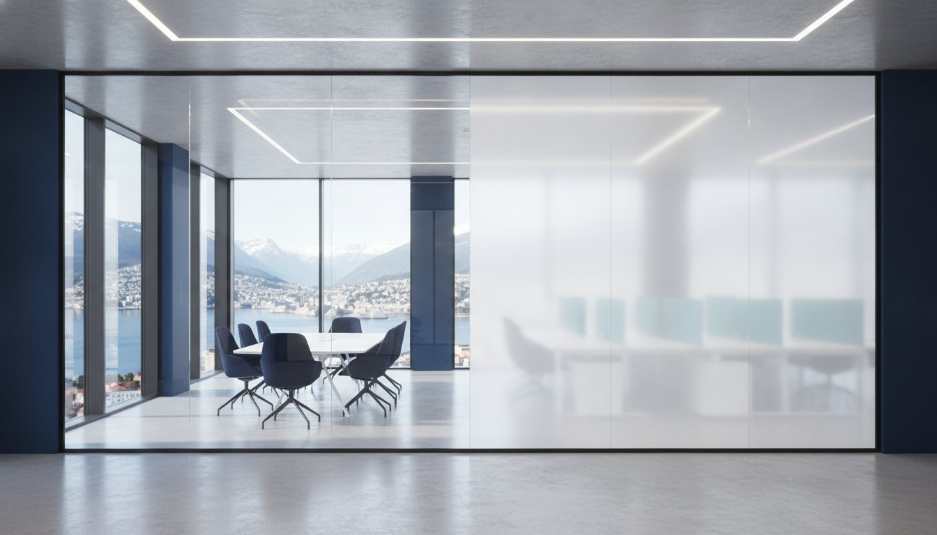 Smartglass vs. smartfilm: Hva er det riktige valget for ditt bygg i 2026?