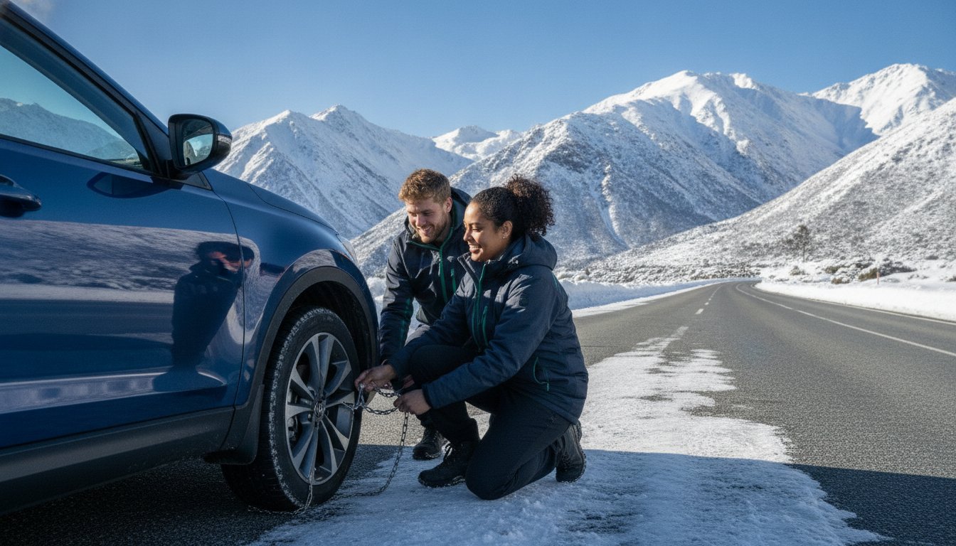Snow Chain Hire Christchurch: 2026 Winter Driving Guide