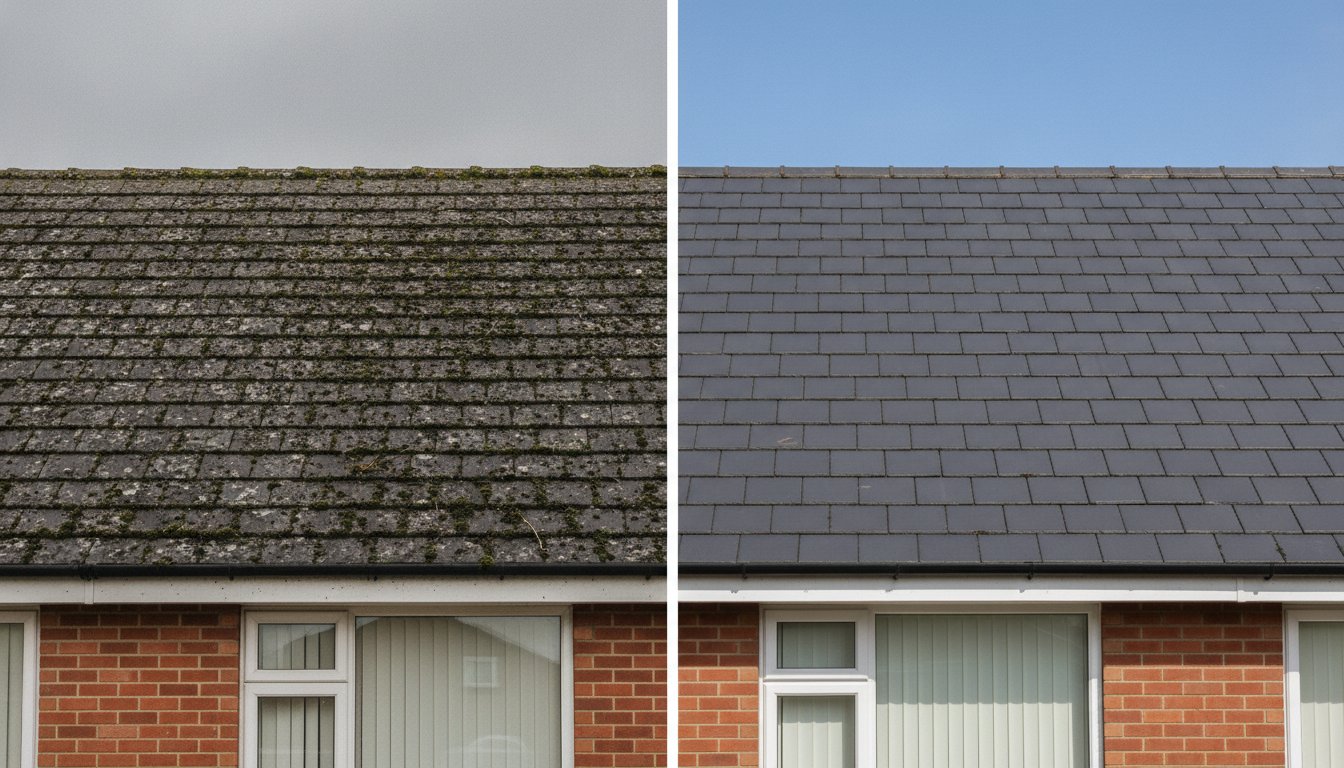 Soft Wash Roof Cleaning: The Ultimate Guide to Protecting Your West Midlands Home