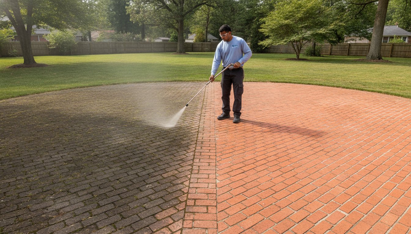 Soft Washing Brick Patio Bucks County: The 2026 Guide to Safe Restoration
