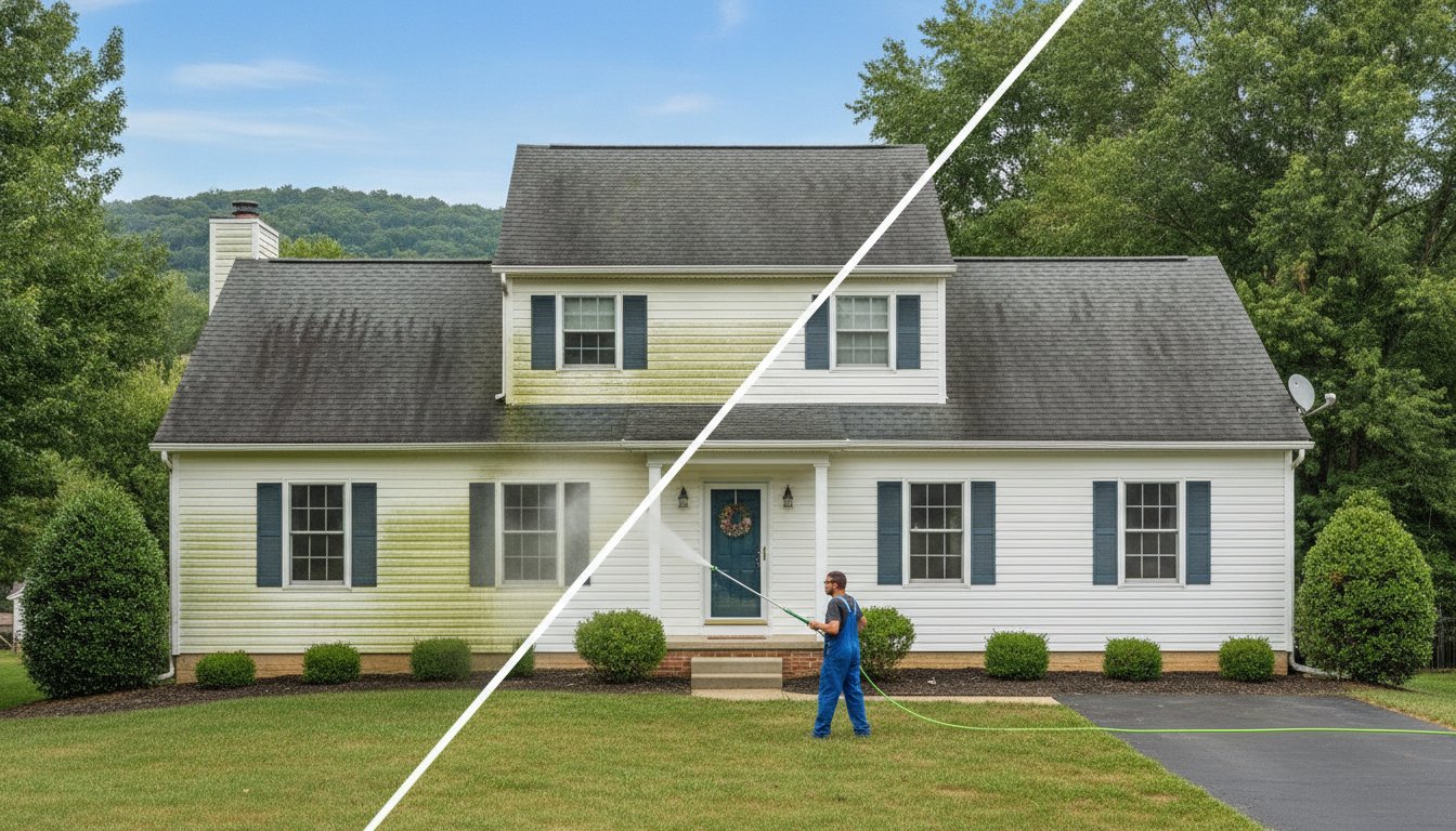Soft Washing in Newtown, PA: The 2026 Guide to Safe Exterior Restoration