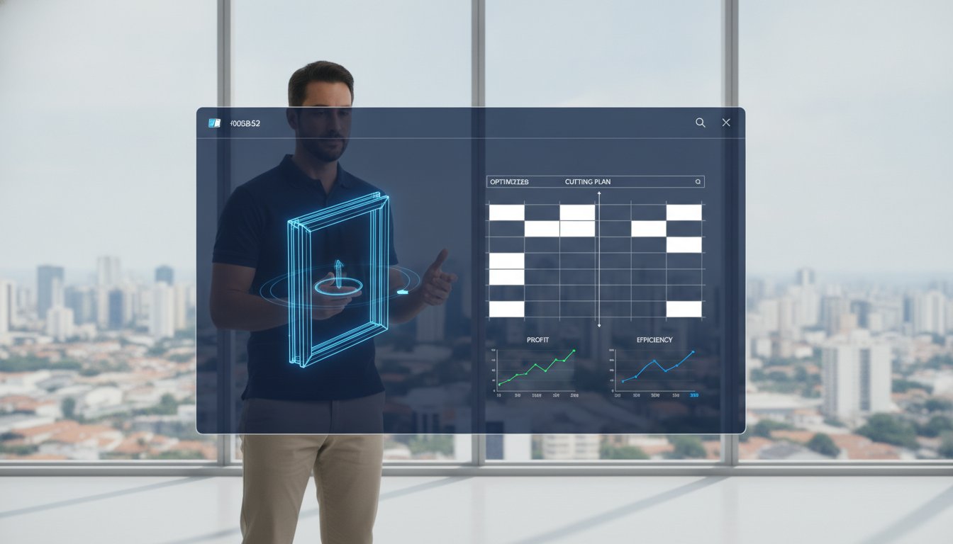 Software para calcular perfis de alumínio: Guia completo de precisão e lucro
