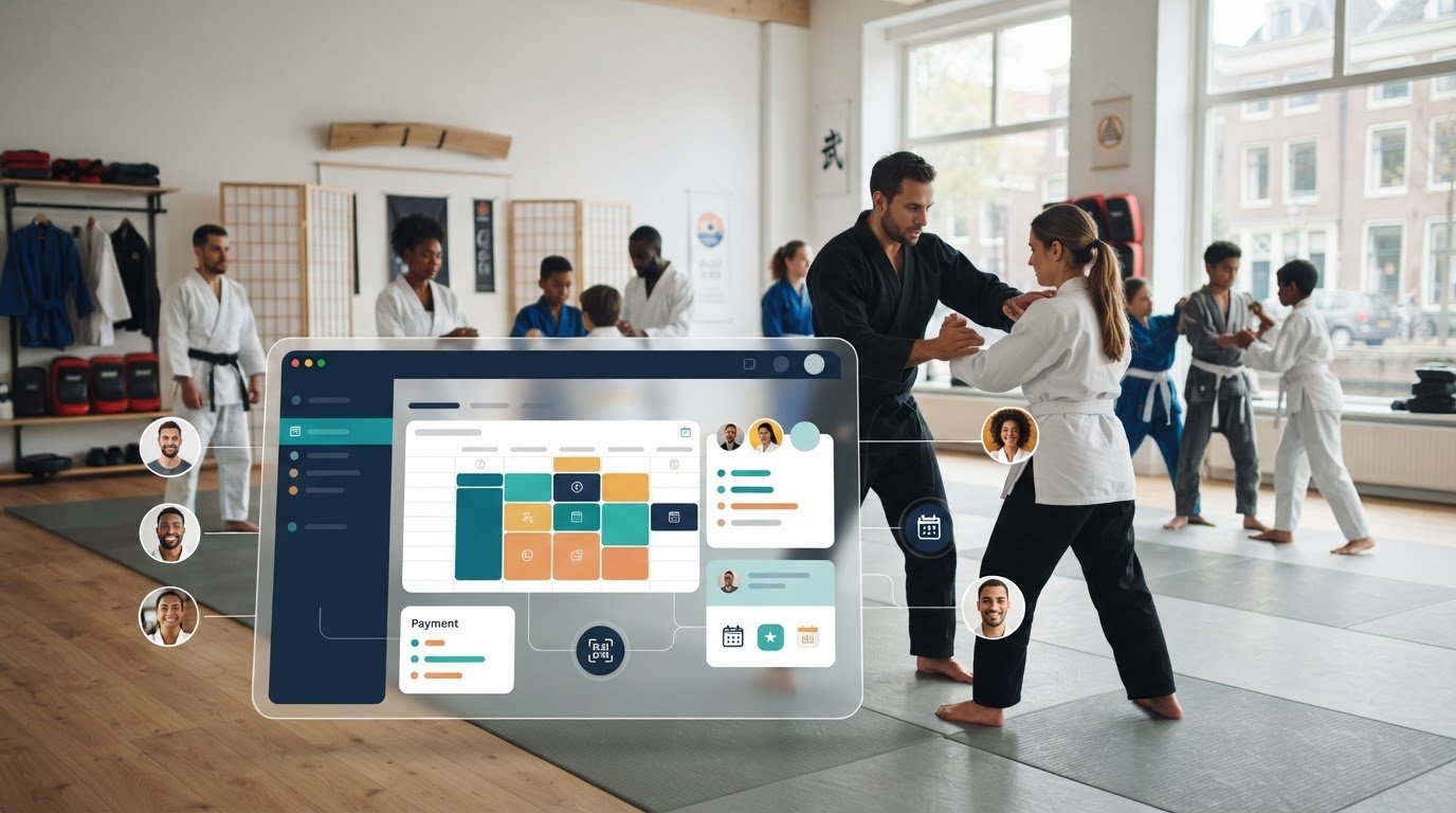 Software voor dojo beheer: houd leden, lessen en betalingen overzichtelijk