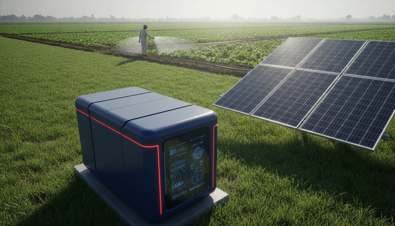Solar Battery Storage for Pakistan Agriculture: 2026 Guide