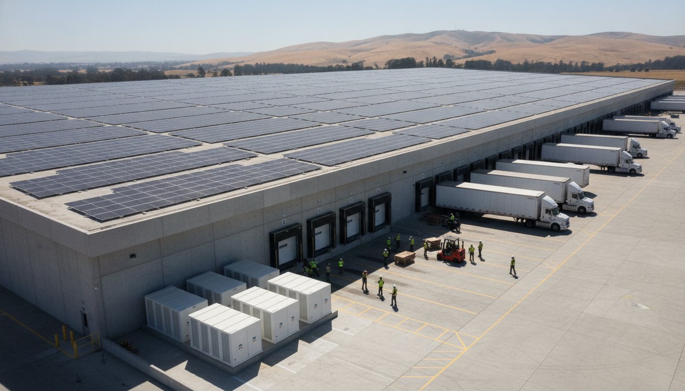 Solar for Distribution Centers in California: A Strategic 2026 Playbook
