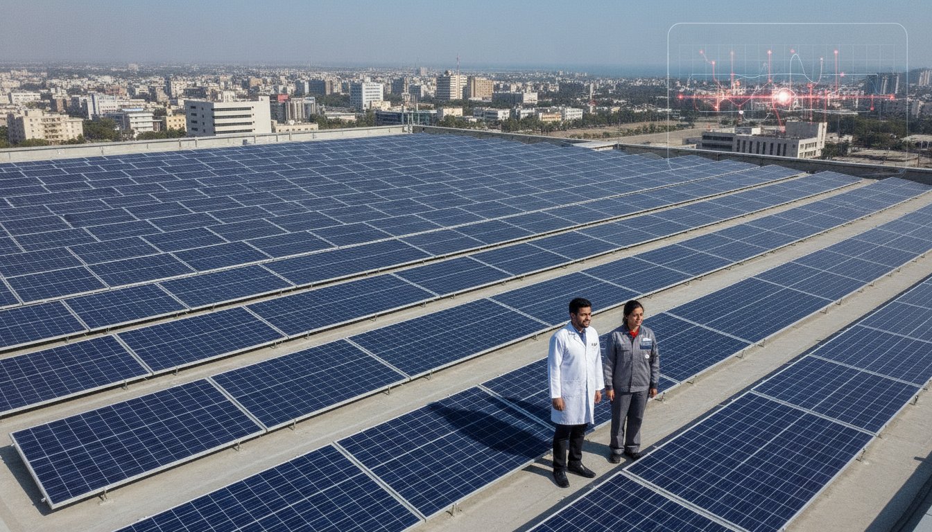 Solar Power for Hospitals in Karachi: The 2026 Guide to Energy Independence