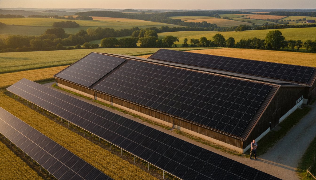 Solaranlage für Landwirtschaft: Effizienz & Rendite für Ihren Betrieb 2026