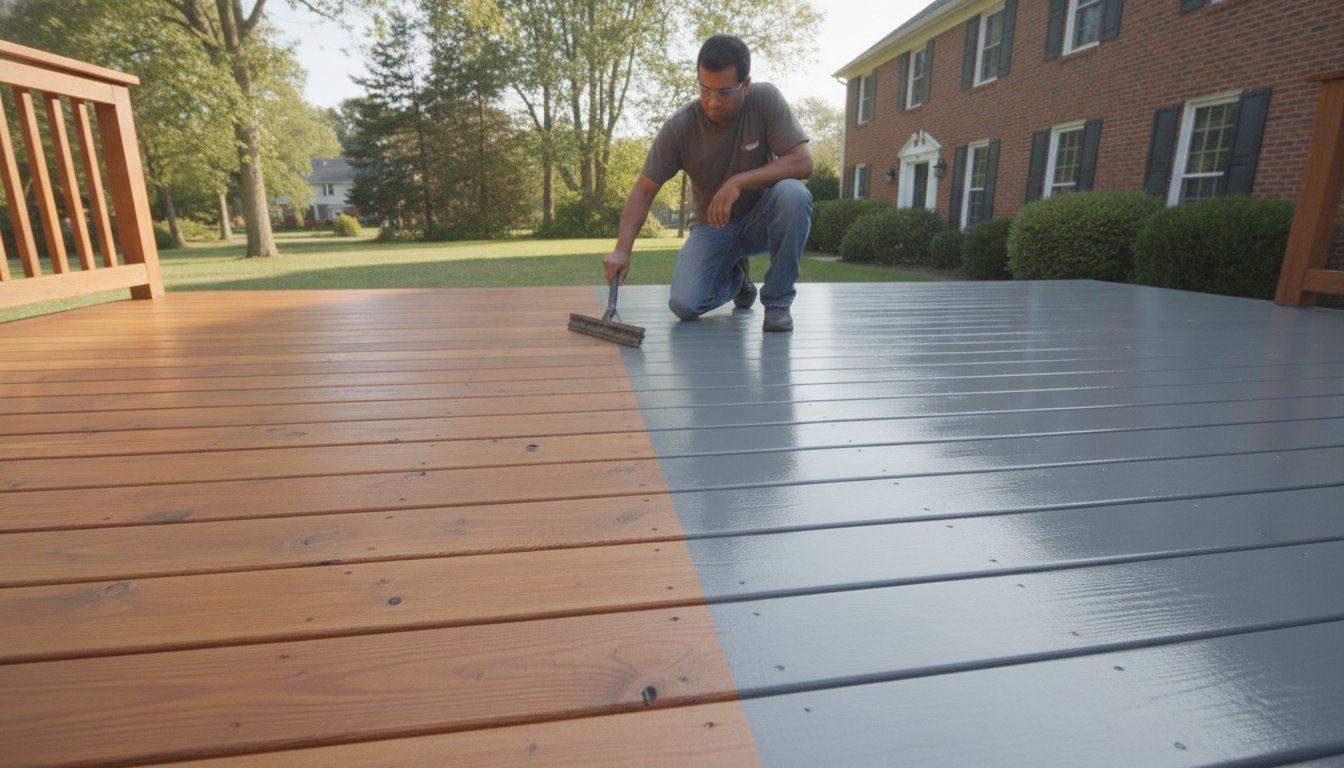 Solid vs. Semi-Transparent Deck Stain: The 2026 NJ Homeowner’s Guide