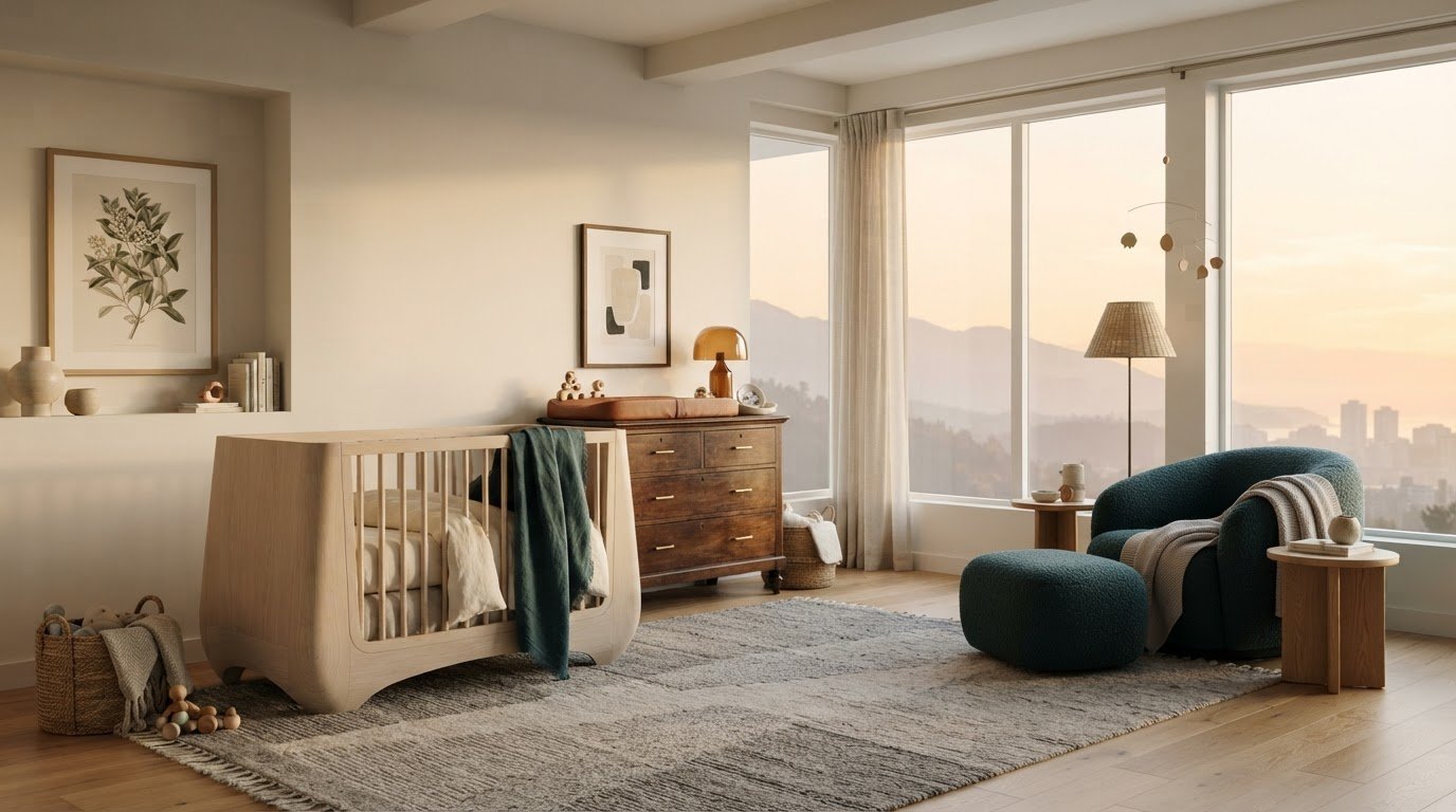 Sophisticated Nursery Design for a Room That Adapts