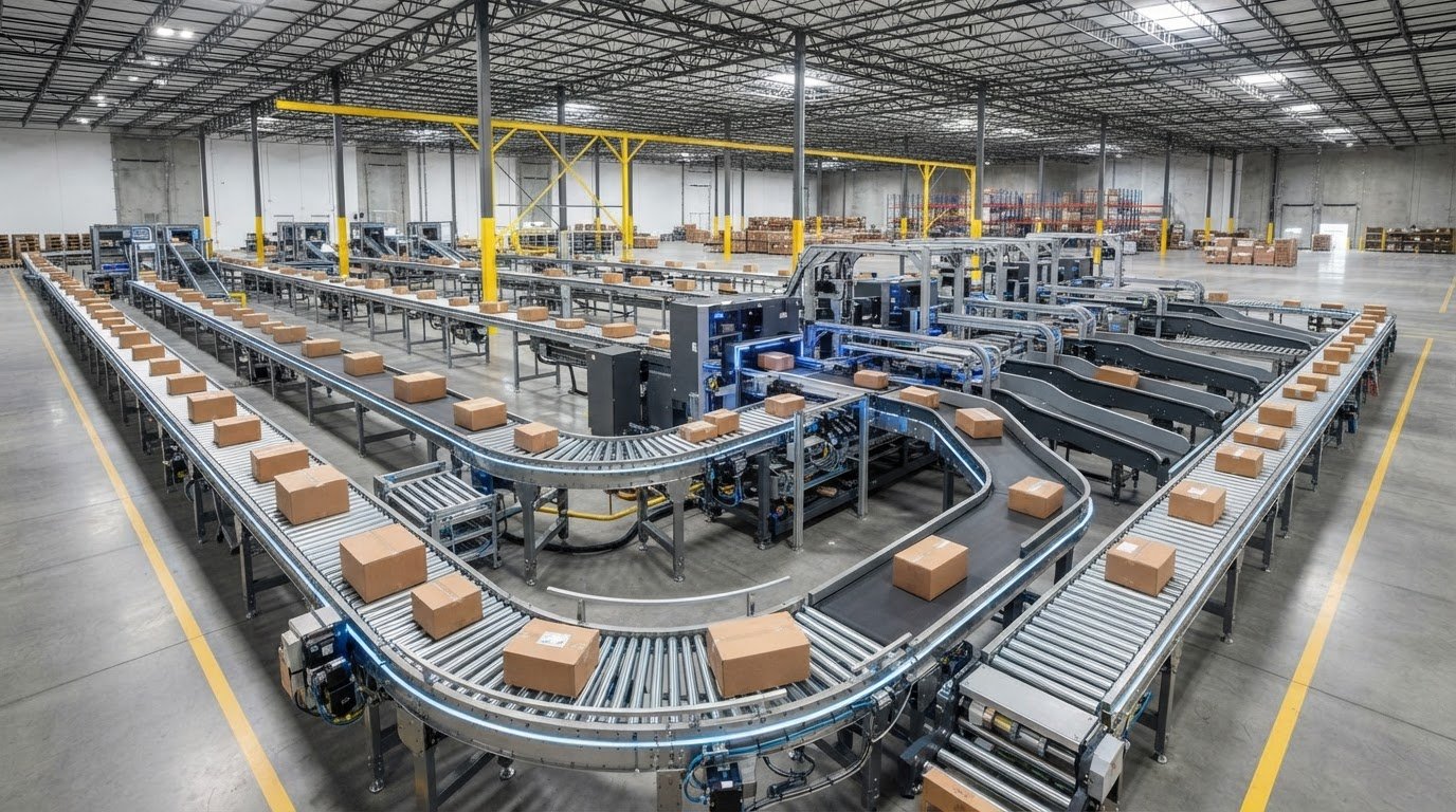 Sortation Conveyors: How to Design for Accurate, High-Throughput Flow