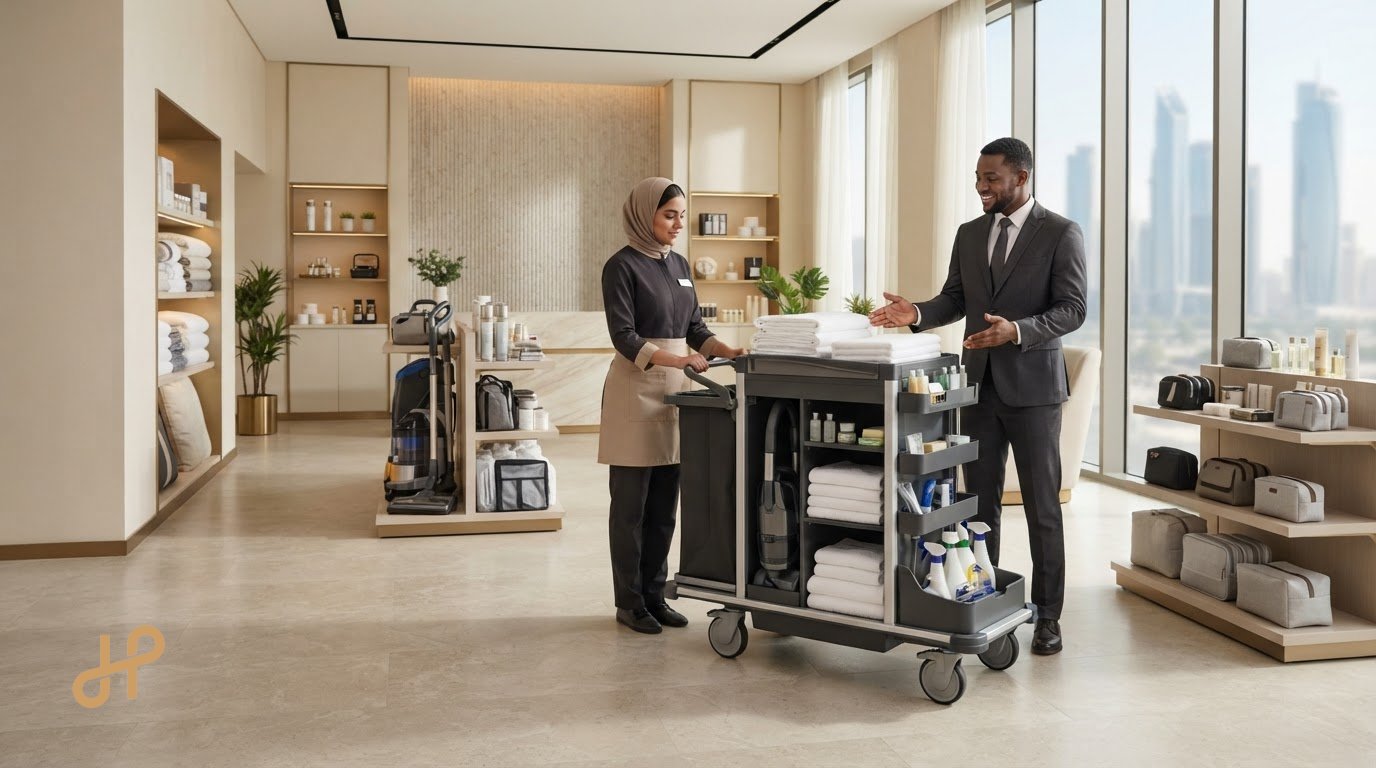 Sourcing Ergonomic Housekeeping Equipment for Hotels