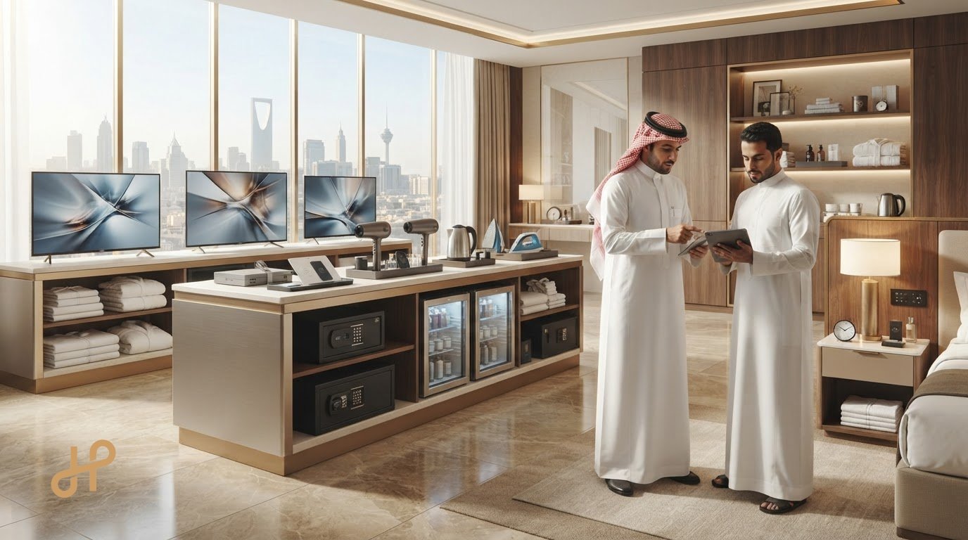Sourcing Hotel Room Electronics in KSA: A 2026 Guide