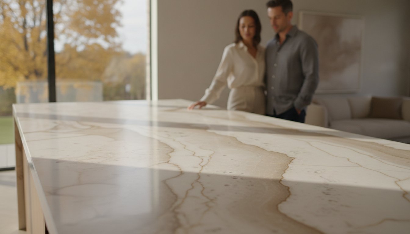 Sourcing Premium Leathered Finish Quartzite: A Guide to Ontario’s Best Slabs