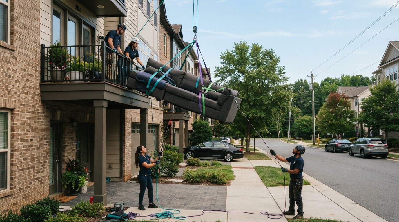 South Riding Balcony Furniture Lifting Service: Safe, Skilled Help