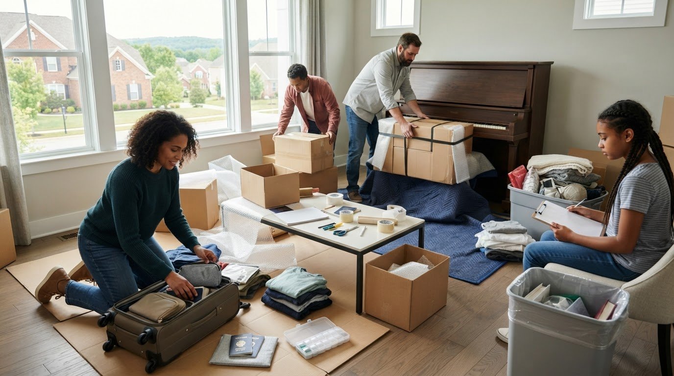 South Riding International Move Packing List: What to Pack in 2026