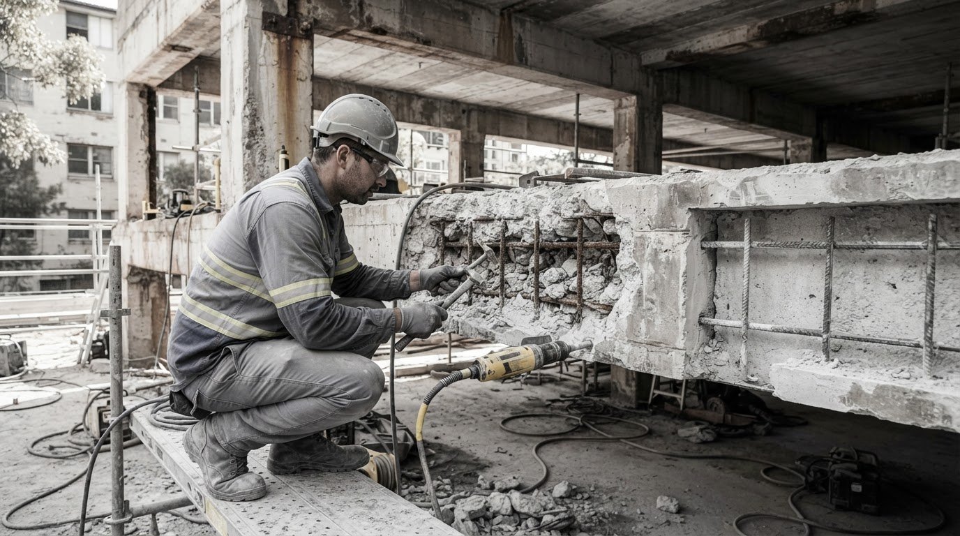 Spalling Concrete Reinstatement Methods: How to Choose the Right Repair
