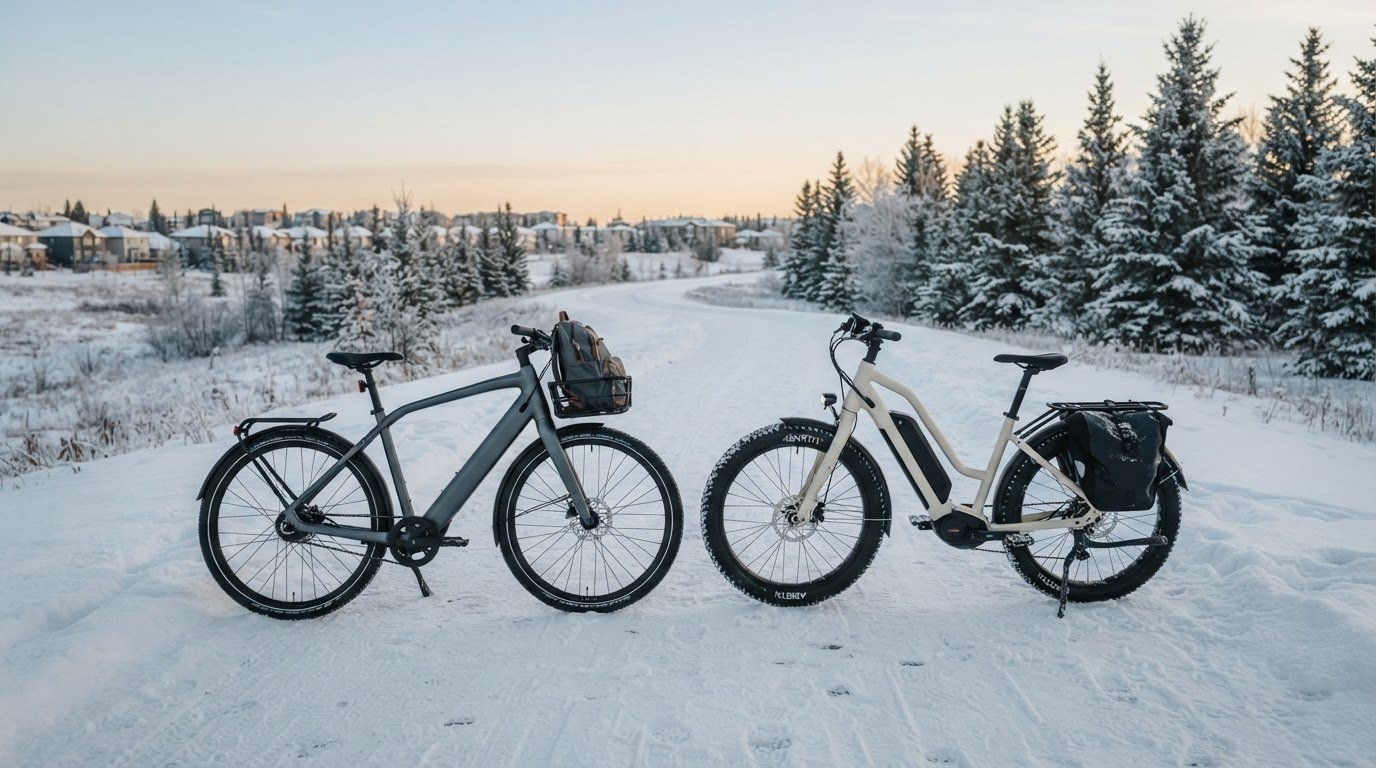 Specialized Turbo Vado vs Trek Allant for Alberta Winters: Which E-Bike Fits?