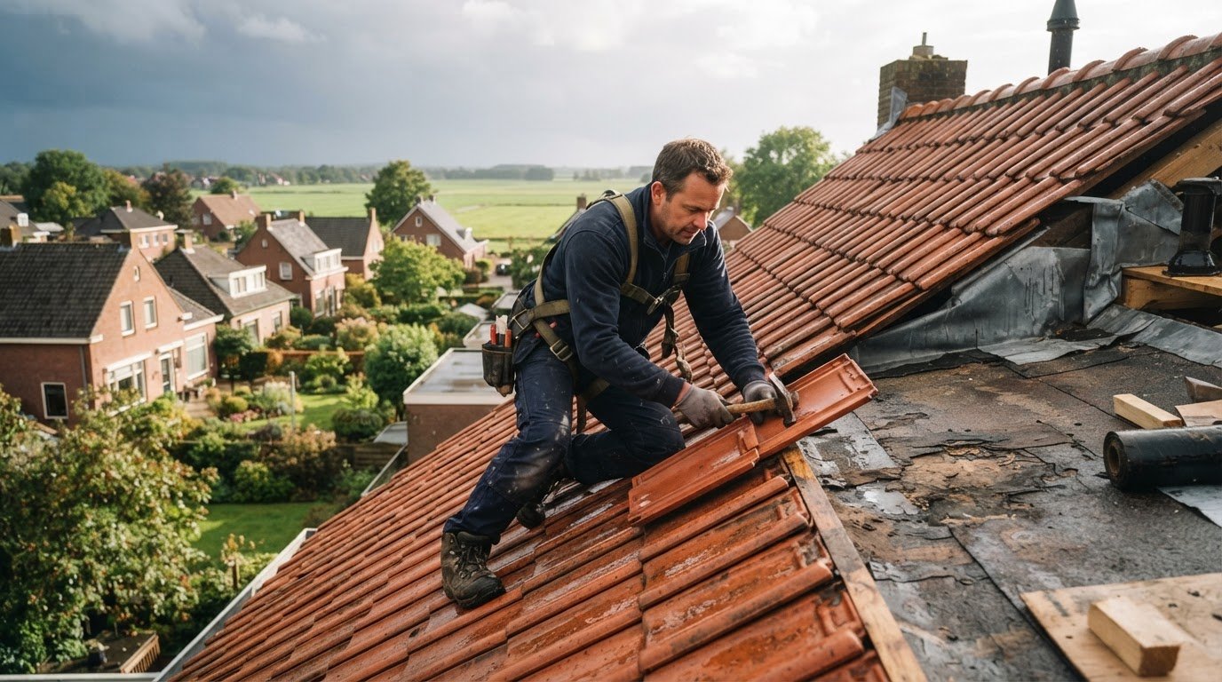 Spoedservice dakdekker in Eibergen bij lekkage en stormschade