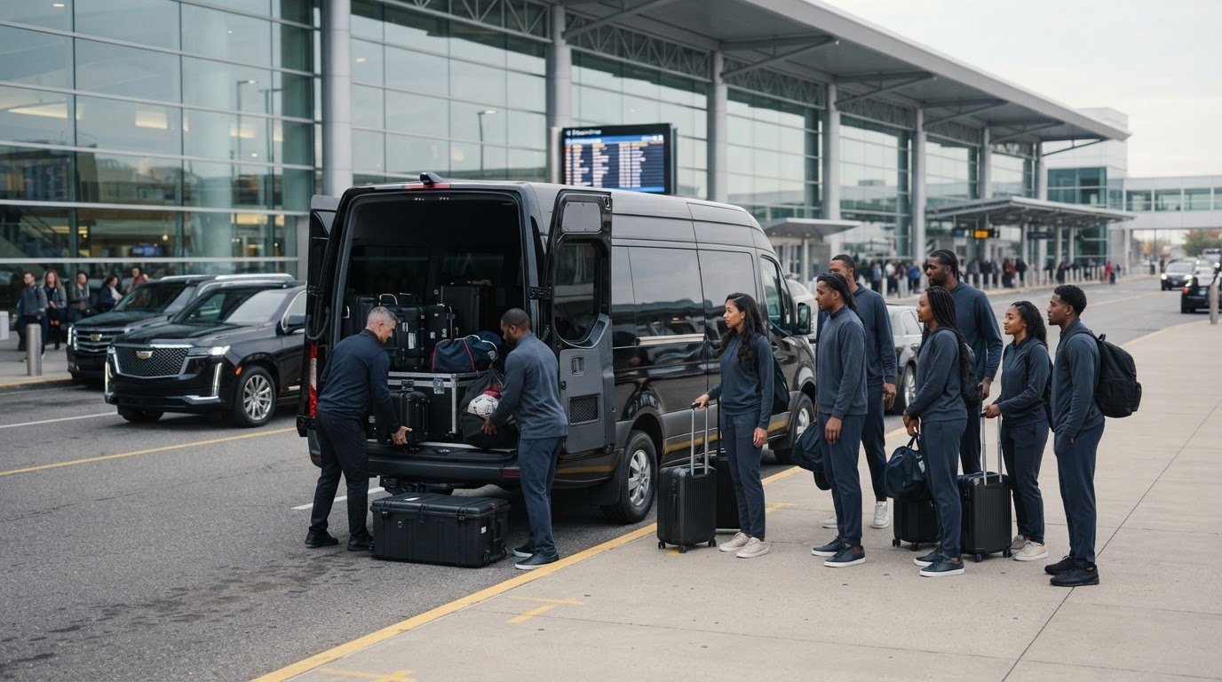 Sports Team Airport Transfers: Plan Group Travel and Equipment Transport