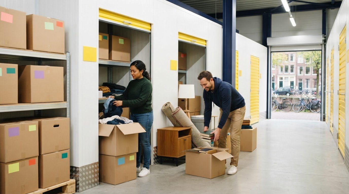 Spullen opslaan bij scheiding: praktisch stappenplan voor tijdelijke inboedelopslag