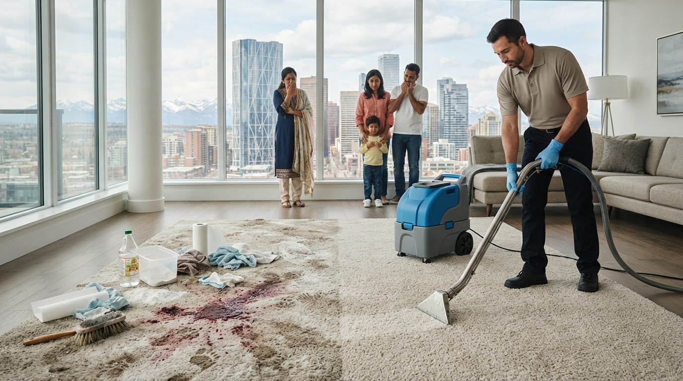 Stain Removal and Carpet Cleaning in Calgary: Myth-Busting Your DIY Methods