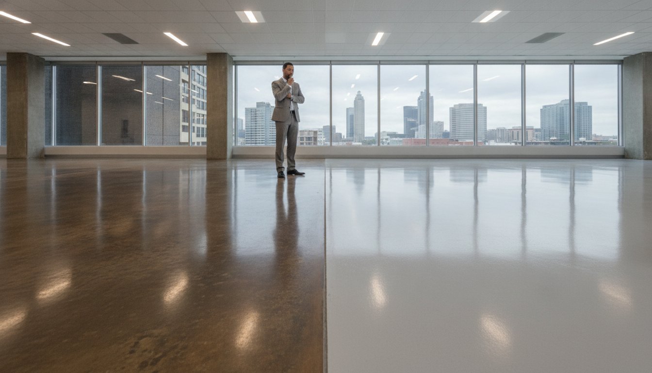 Stained Concrete vs. Sealed Concrete: The 2026 Commercial Performance Guide
