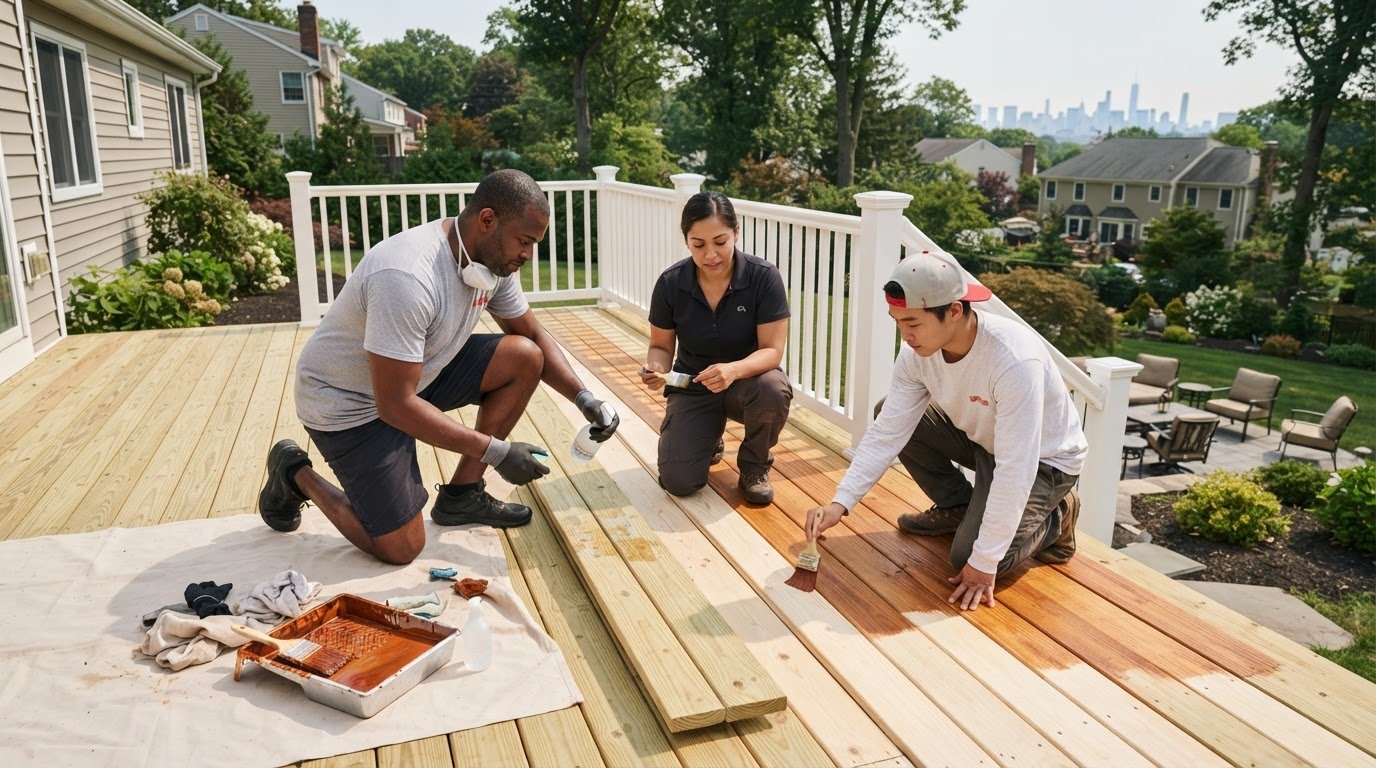 Staining a Pressure Treated Pine Deck: 2026 Guide