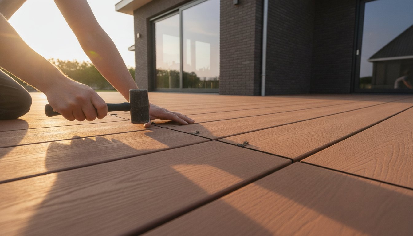 Stappenplan composiet terras bouwen: in 5 stappen naar een duurzame vlonder