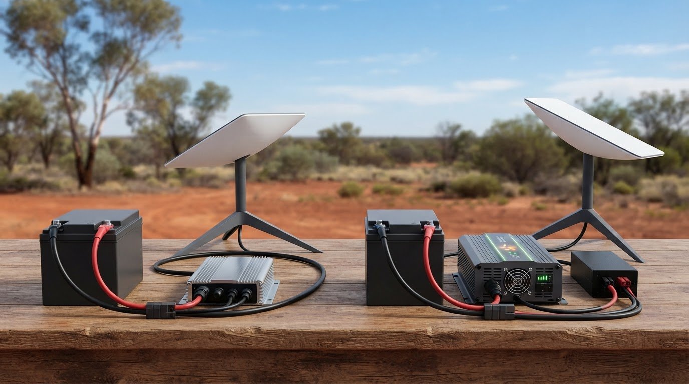 Starlink 12V Conversion Kit vs Pure Sine Wave Inverter: Which Uses Less Power?