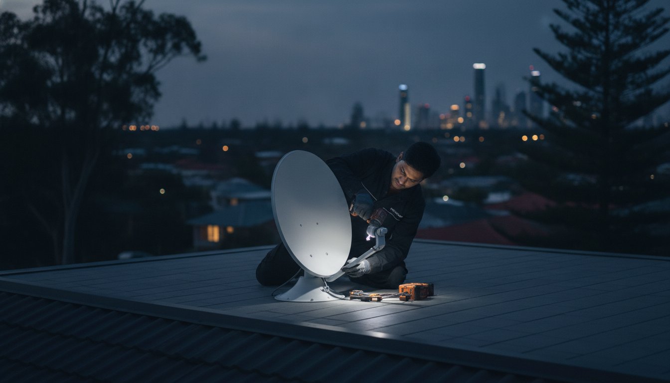 Starlink Brisbane: Overcoming Urban Connectivity Gaps with Professional Engineering