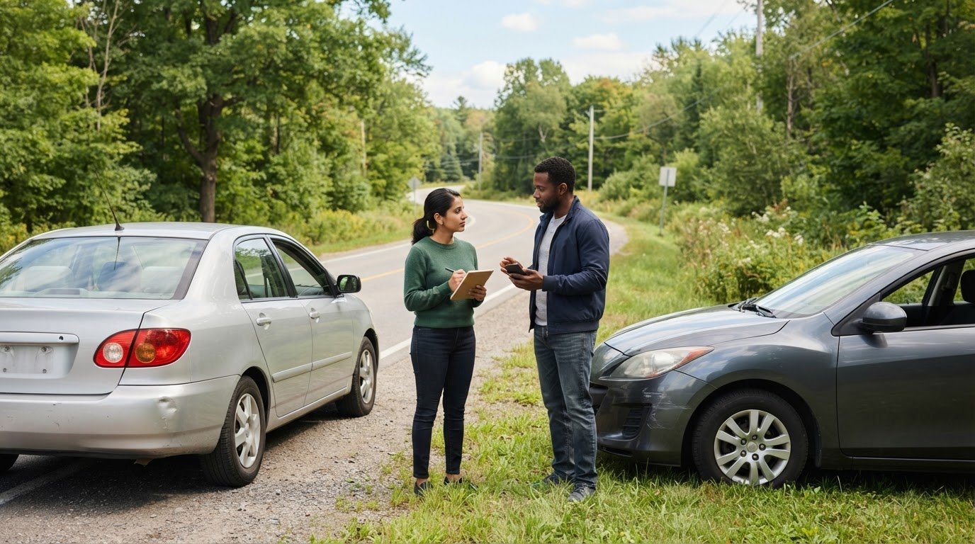 Steps to take after a minor car accident in Ontario