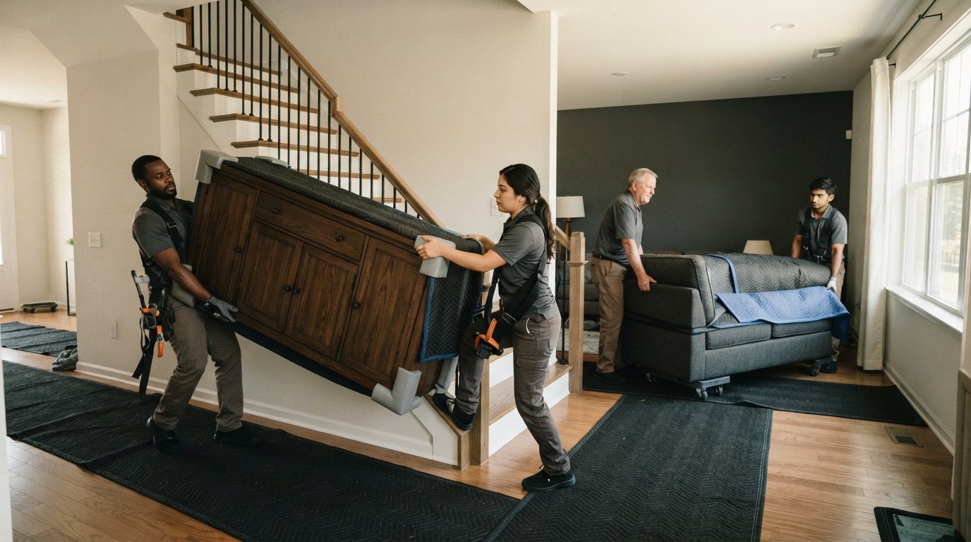 Sterling VA Movers to Rearrange Your Living Room Furniture