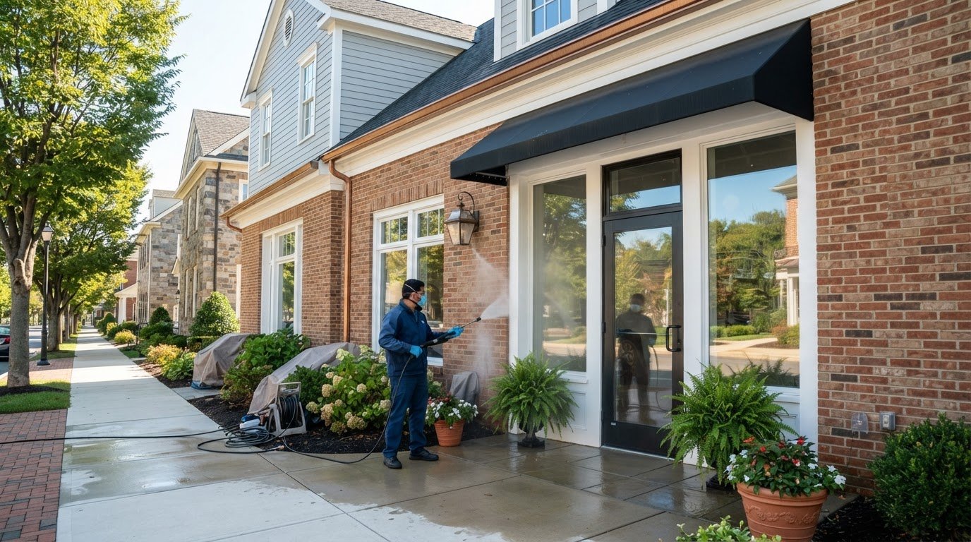 Storefront Exterior Cleaning in PA: Protect Your Business’s First Impression