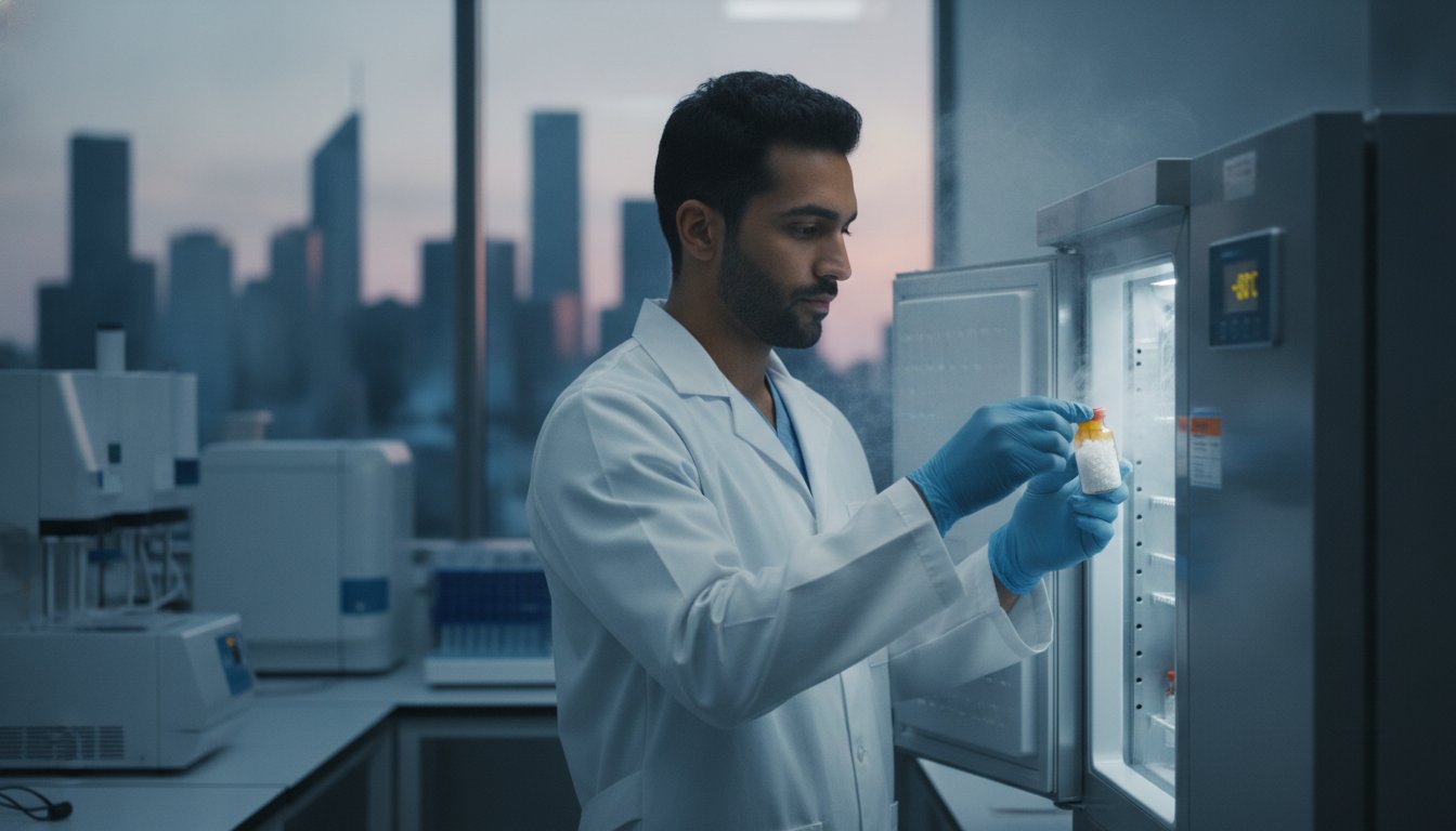 Storing Lyophilised Peptides: A Technical Guide