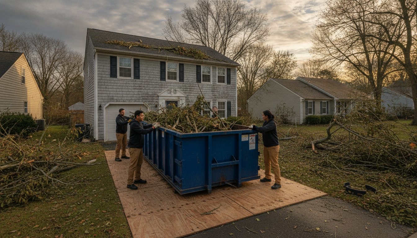 Storm Debris Cleanup Dumpster: The 2026 Professional Recovery Guide