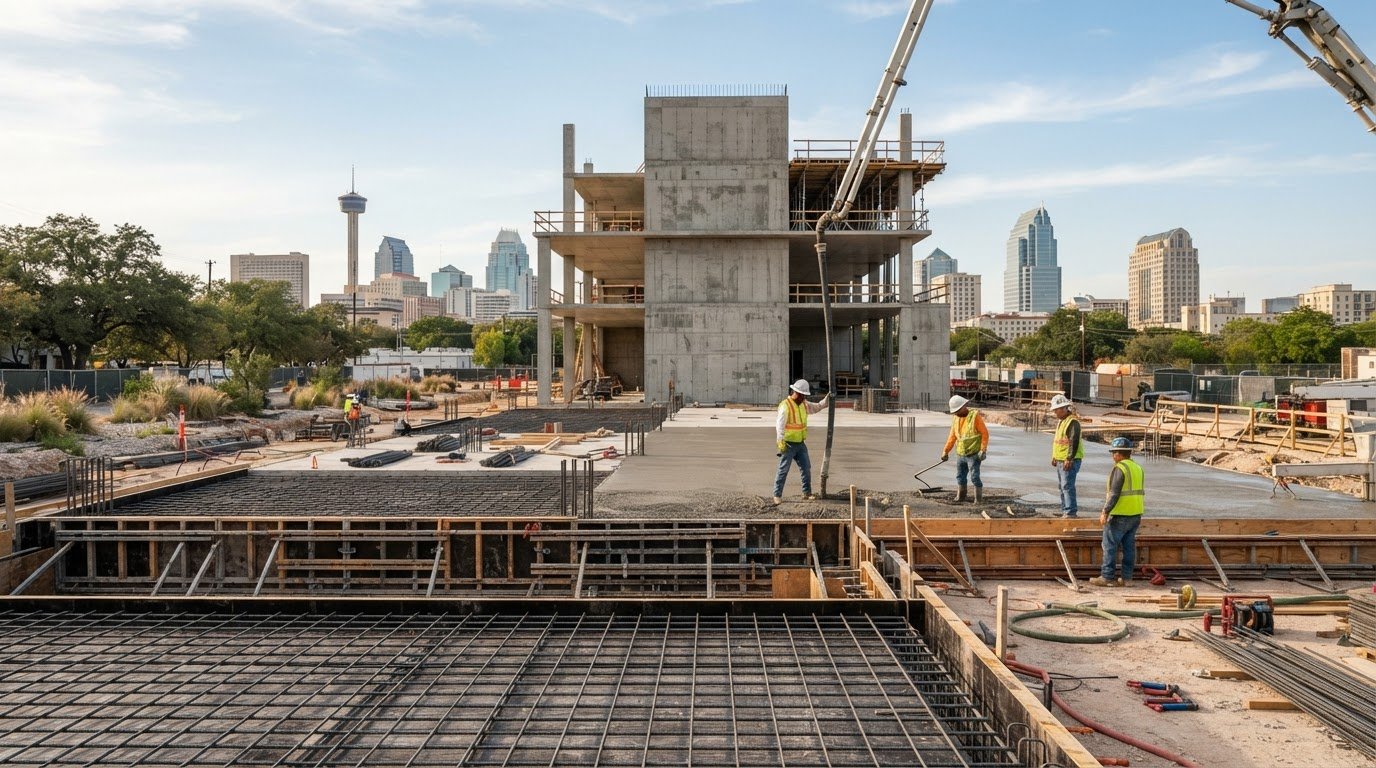 Structural Concrete Services in San Antonio and Nearby Areas