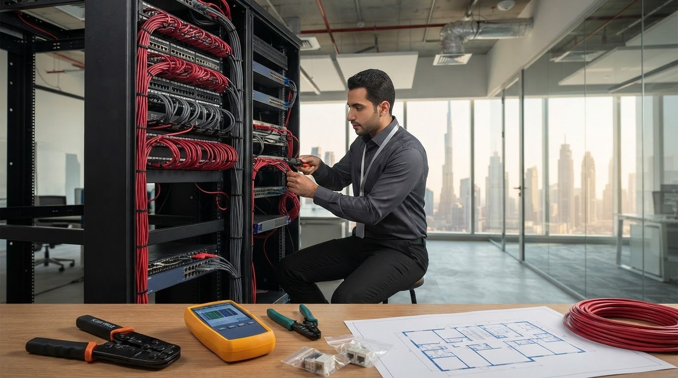 Structured Cabling Cost per Drop in Dubai: 2026 Guide