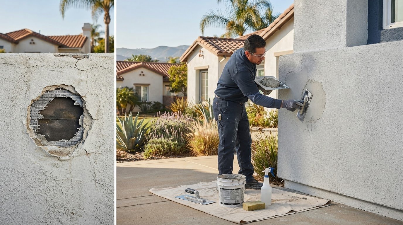 Stucco Hole Repair: Professional Guide for Owners