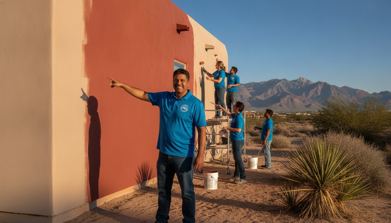 Stucco Painting in Rio Rancho: Protect Your Home from the NM Sun (2026)