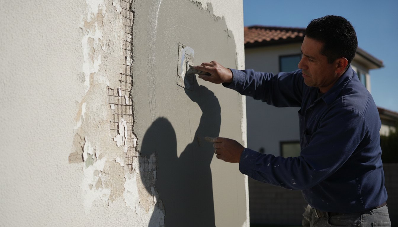 Stucco Peeling Repair: Causes, Solutions, and Professional Restoration