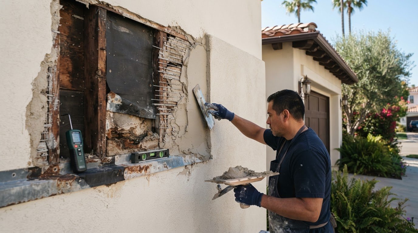 Stucco Specialists for Repairs in Anaheim and Orange