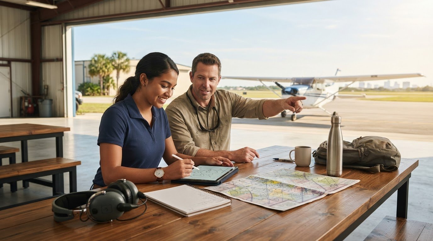 Study-Life Balance for Student Pilots in Kissimmee