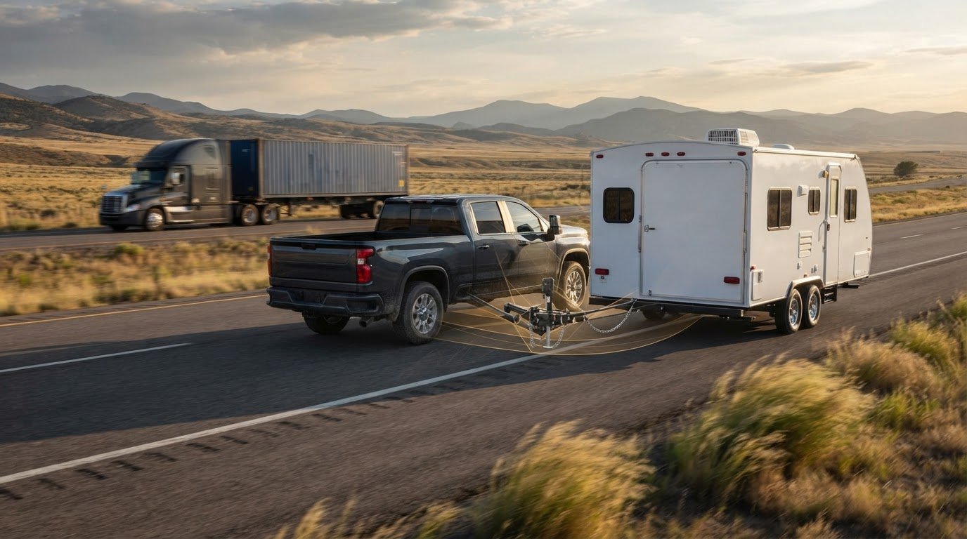 Sway control solution for Jayco Jay Flight trailer sway